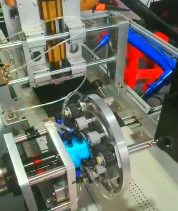 全自動(dòng)旋轉(zhuǎn)發(fā)卡電氣系統(tǒng)方案